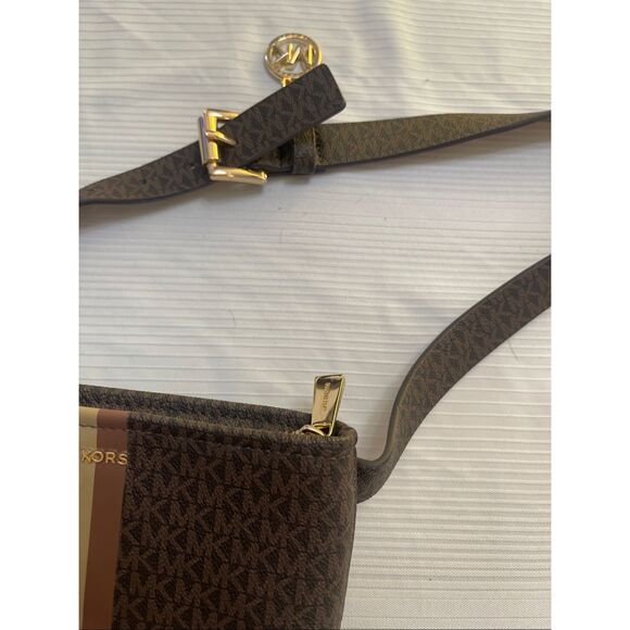 Michael Kors Fanny Pack Adjustable Logo Belt Bag Size S/M - Picture 5 of 8